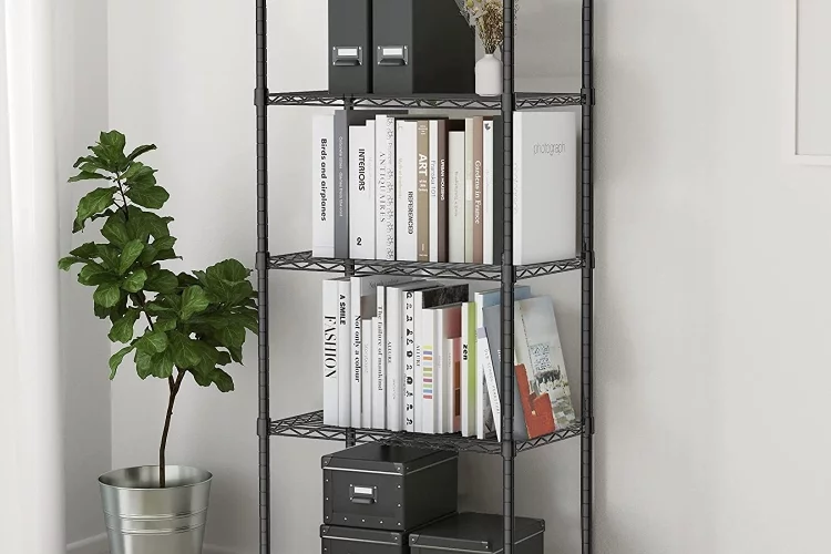 Turn clutter into cool with stylish, functional shelving